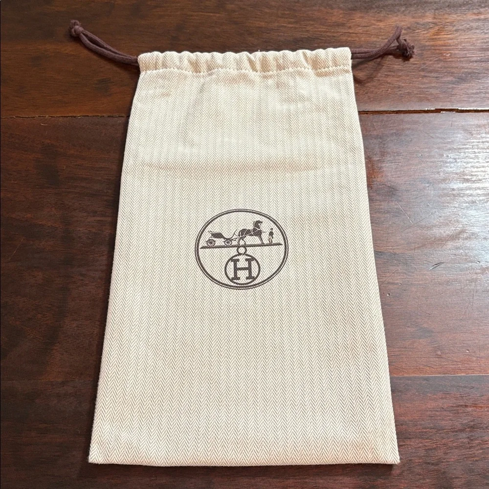 HERMÈS Small Dustbag with Drawstring Closure